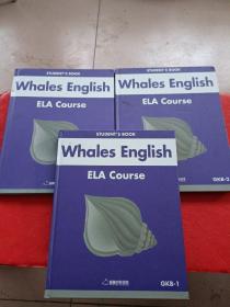 Whales English ：ELA Course（GKB1-3）三册合售！详细看图！