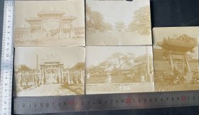 奉天北陵南门风景建筑照片5张
