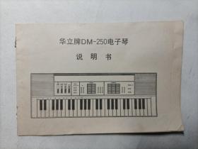 华立牌DM-250电子琴说明书