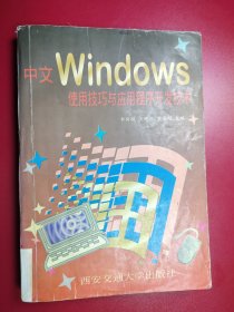 中文Windows使用技巧與應(yīng)用程序開發(fā)技術(shù)