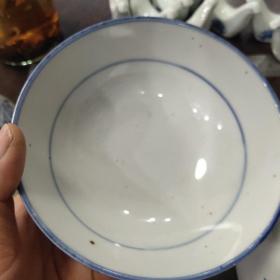 益阳资江瓷厂碗二个(8212)