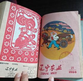 辽宁农业1960年全年24册合订本