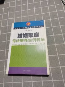 婚姻家庭司法解释实例释解