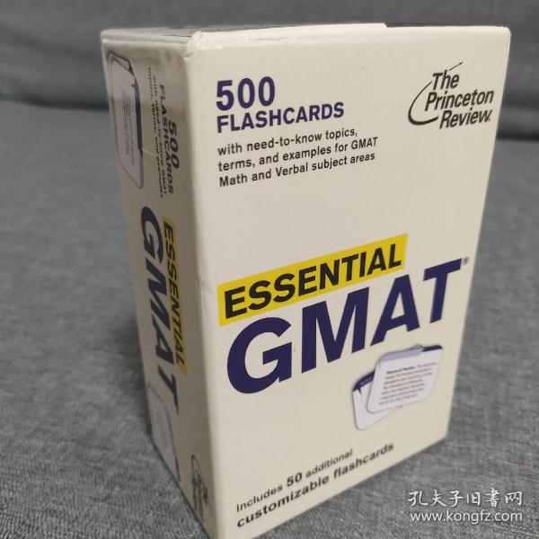 Essential GMAT (flashcards)