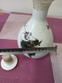 林冲图玻璃酒瓶