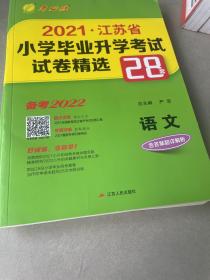 备考2022：江苏省小学毕业升学考试试卷精选28套 语文+数学+英语（含答案超详解析）三本合售