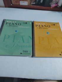 AdultPianoAdventuresAll-In-OneLessonBook2:AComprehensivePian（2本合售）4个光盘