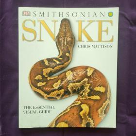 【进口正版现货】Smithsonian Snake 濒危蛇类物种百科全彩铜版纸DK百科丛书英语