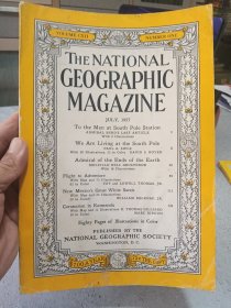 1957年7月，原版，国家地理杂志，national geographic