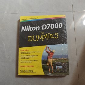 Nikon D7000 For Dummies[尼康相机 D3000 实用指南]全新未拆封