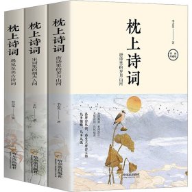 全套3册 枕上诗词书 一诗一词念红尘一字一句品人生领略古诗词之美排解当下的忧愁与焦虑提升文化气质与内涵中国古诗词阅读书籍