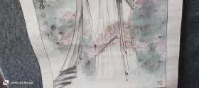 【林峥明】1958年出生于海南省文昌市。毕业于广州美术学院中国画系，受教于黎雄才、杨之光、林墉、等教授。以人物见长，兼作花鸟、山水。画风具有东方诗意，气势磊落，墨韵渗变，清秀明确，工整精致，广州市中国画研究会理事。曾多次参加国内外大型画展，并多次举办个人画展。1987年留学旅居日本东京，在日本多次举办个人画展，出版林峥明人物画集。现任日本全国水墨画美术协会理事，日本东京书画院顾问。
