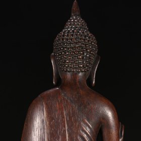 清 沉香释迦摩尼造像
