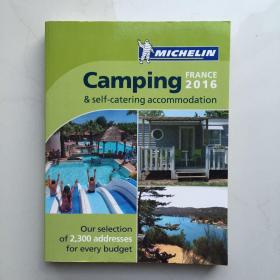 英文原版 MICHELIN Guide 2016 米其林野营指南 法国篇
