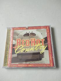 原版打口CD碟片:RED HOT +COUNTRY (盒子和碟片上都有锯口 碟片无划痕）