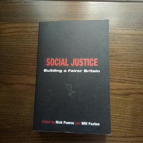 Social justice : building a fairer Britain