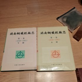 济南钢铁总厂志 第一卷上下册