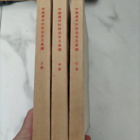 中国农村的社会主义高潮(上中下)