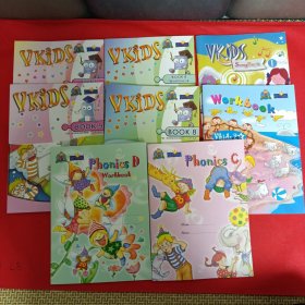 天童美语·维克斯系列英语教程练习册10册合售