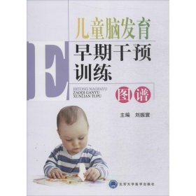 正版 儿童脑发育早期干预训练图谱 刘振寰 主编 北京大学医学出版社