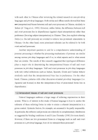 汉语零代词和显性代词的理解倾向与加工研究