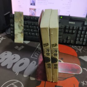 浮世烟雨.黑马长篇小说丛书（2000年一版一印仅3000册）