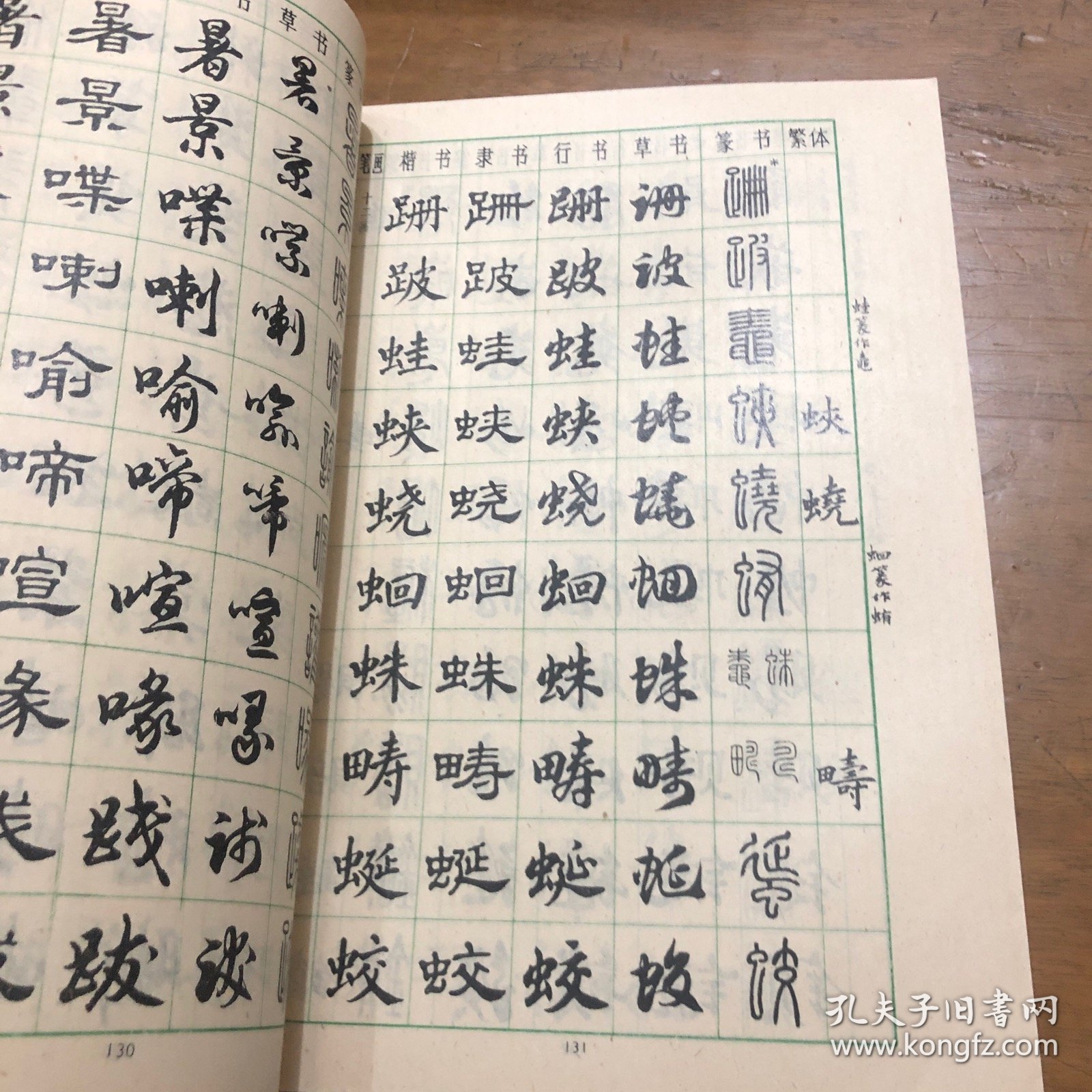 常用字字帖（四）