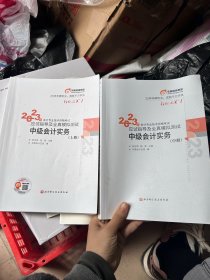 2023应试指导及全真模拟测试中级会计实务（上中册）试题册答案册