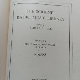 THE SCRIBNER RADIO MUSIC LIBRARY