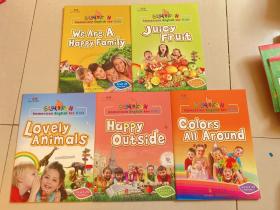 易趣幼儿英语 Level 2 A work book1-5本