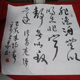 2402书法作品：诸葛亮语（草书）