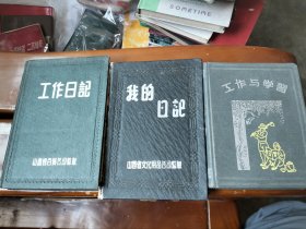 日记本笔记本记事本 1960-1964山西大学高材生的个人生活学习下乡实习日记。详细记录那个时代大学生的思想 觉悟 家国情怀 个人觉悟。是研究那段时光的一手好资料。共3本，都写满，32开2本各150页，36开一本150页。品相佳