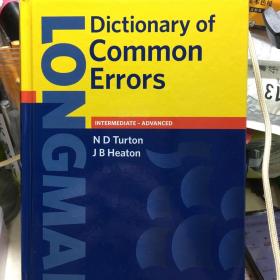 dictionary of common errors, 英语误用词典。
english