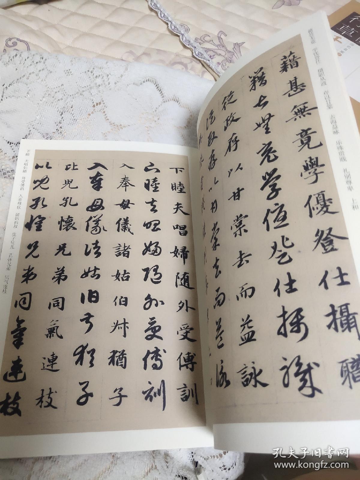 历代名家千字文经典法书(元赵孟頫真草千字文)