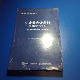 小企业会计准则案例详解与实务 条文解读 科目使用 账务处理全新未拆封
