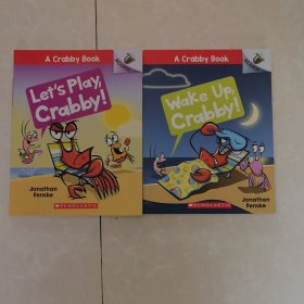 A Crabby Book Hello Crabby! 虾蟹一族 学乐橡树系列 英文版(两本合售)