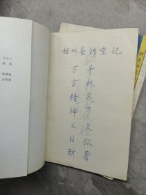 钢笔书法教程丛书之一 钢笔楷书教程、之二钢笔行书教程(两本合售)