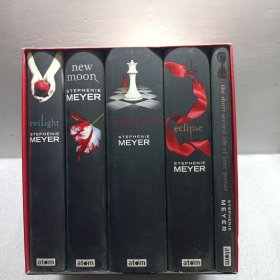 The Twilight Saga Complete Collection暮光之城 精装5本 英版