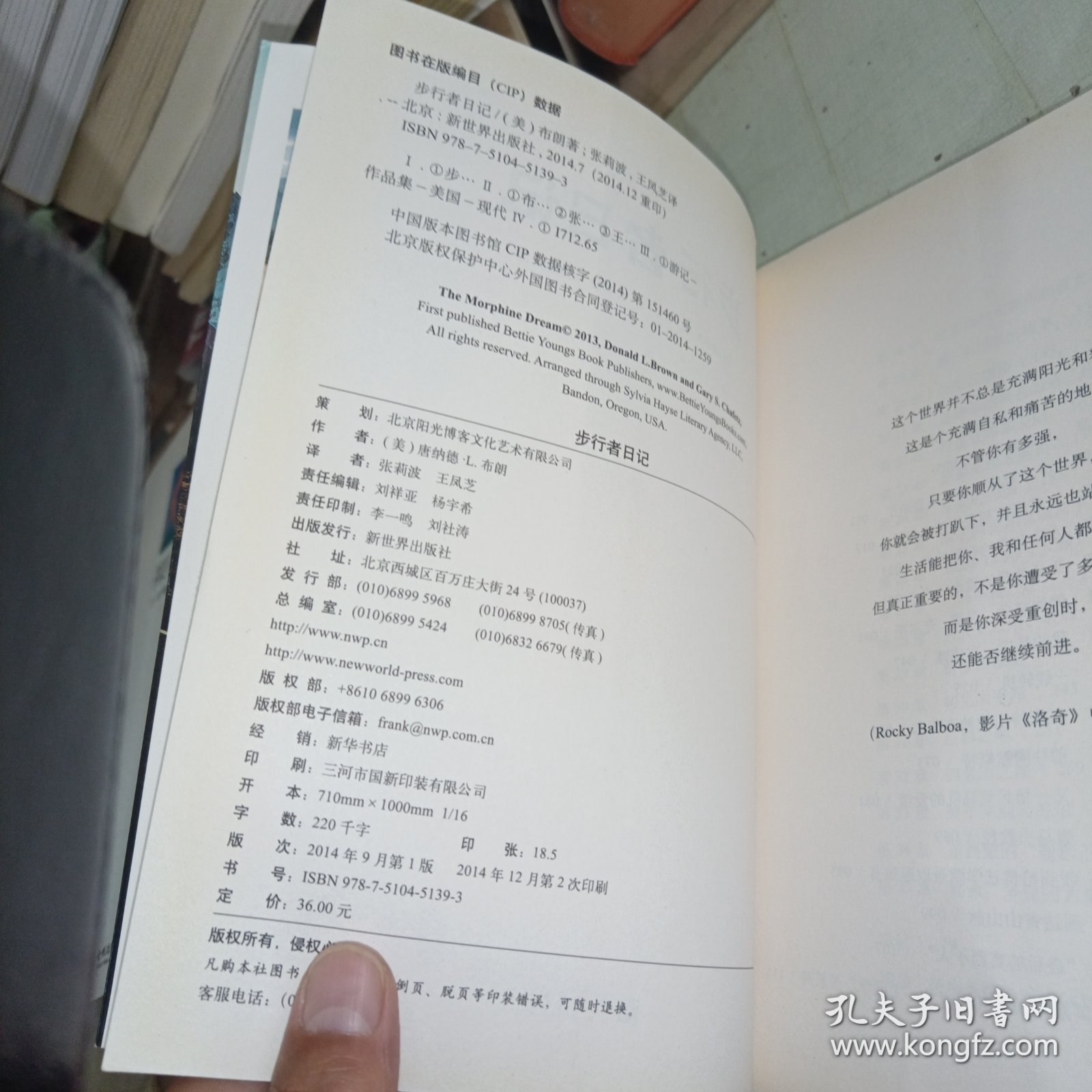 步行者日记：行走在痛与梦之间