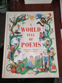 正版全新现货 DK 全球的诗句 英文原版 DK A World Full of Poems 精装图书 诗歌韵律启蒙插图文学 英文版课外读物 儿童诗歌导论 诗句选集