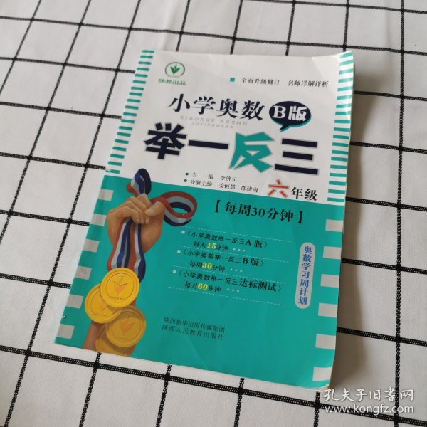 小学奥数举一反三 六年级 B版 