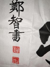 郑智   上善若水厚德载物