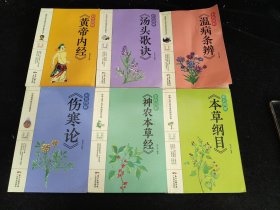 皇帝內(nèi)經(jīng) 傷寒論 本草綱目 神農(nóng)本草經(jīng) 溫病條辨 湯頭歌訣 彩圖版