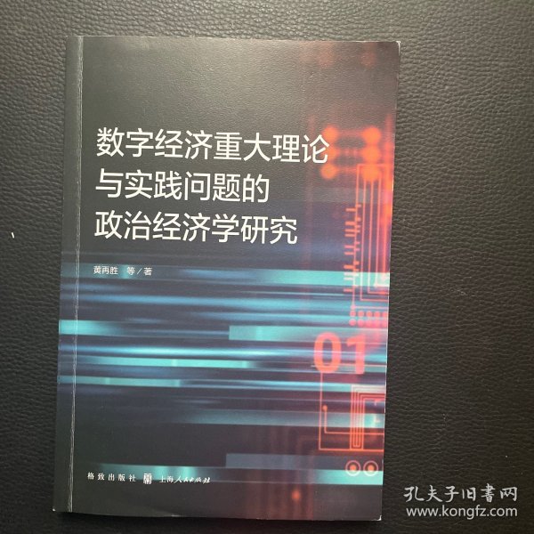 数字经济重大理论与实践问题的政治经济学研究