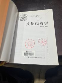 高等院校文化产业基础教材：文化投资学