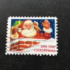 美国邮票圣诞