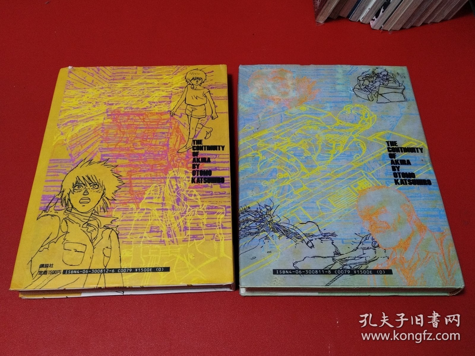 THE CONTINUITY OF AKIRA BY OTOMO KATSUHIRO（两本合售看图拍）