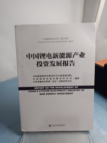 中国锂电新能源产业投资发展报告