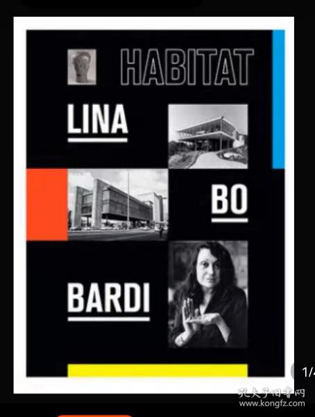 原版 丽娜·博·巴蒂 传记：Lina Bo Bardi Habitat