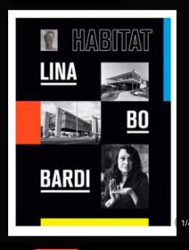 原版 丽娜·博·巴蒂 传记：Lina Bo Bardi Habitat